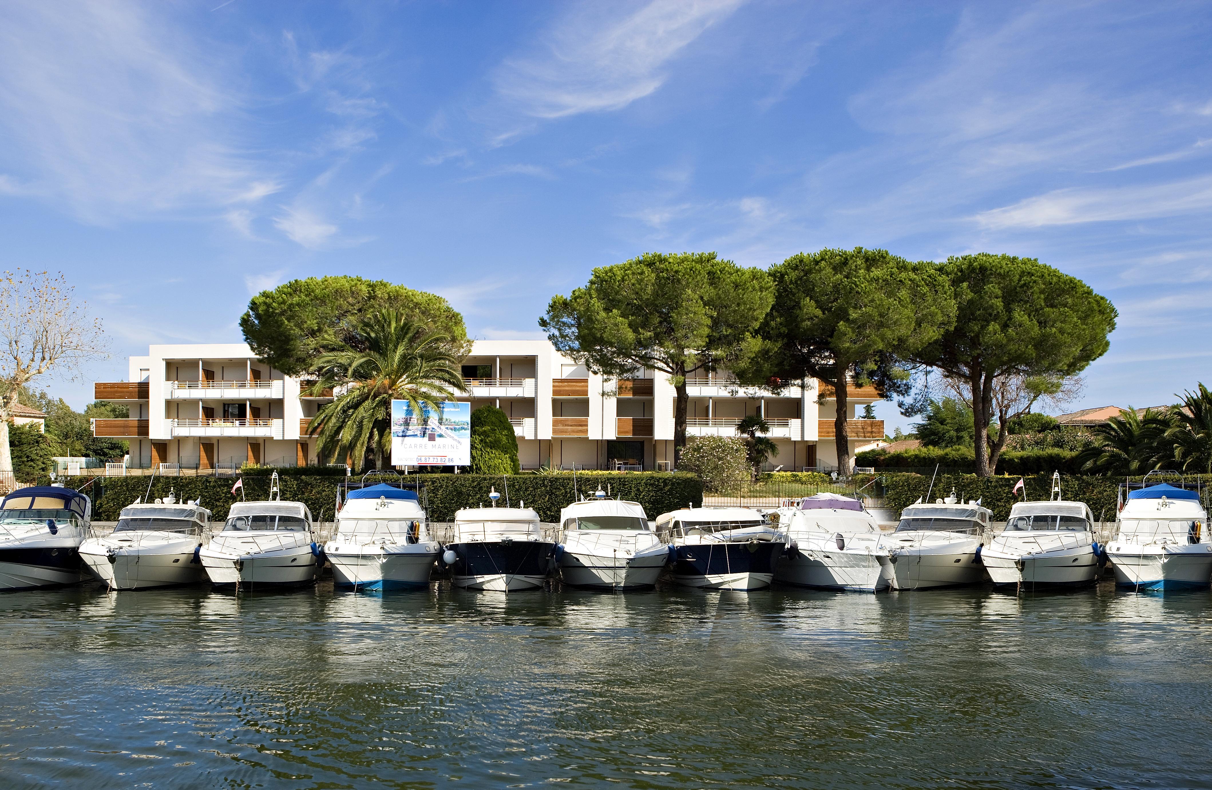 Vacanceole - Residence Carre Marine Mandelieu Exteriör bild